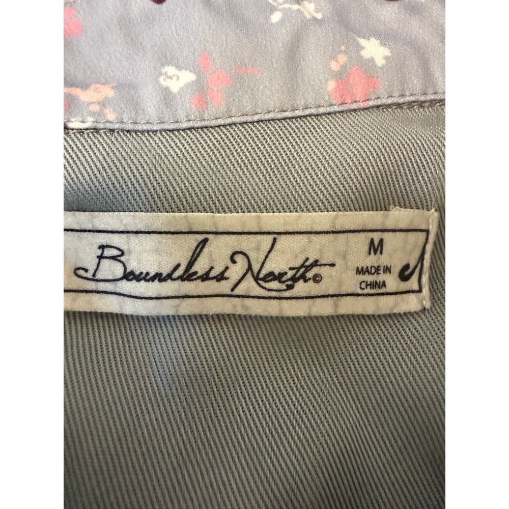 BNCI Boundless North Everett Patched Surplus Shirt MILITARY GREEN Medium - Picture 5 of 6